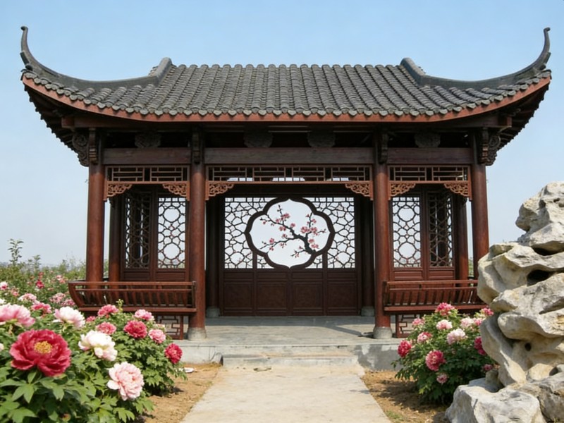 山东防腐木方亭